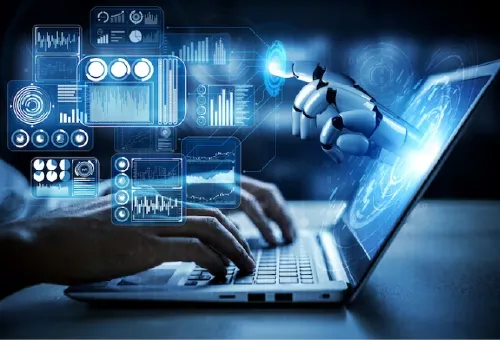 2 men discussion work