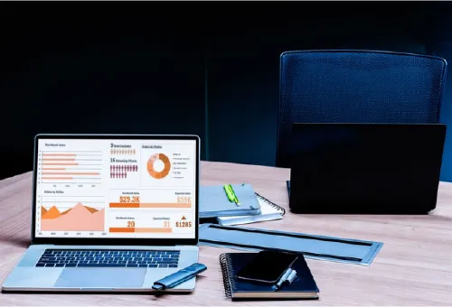 2 men discussion work